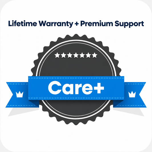 Life Time Warranty + Premium Support